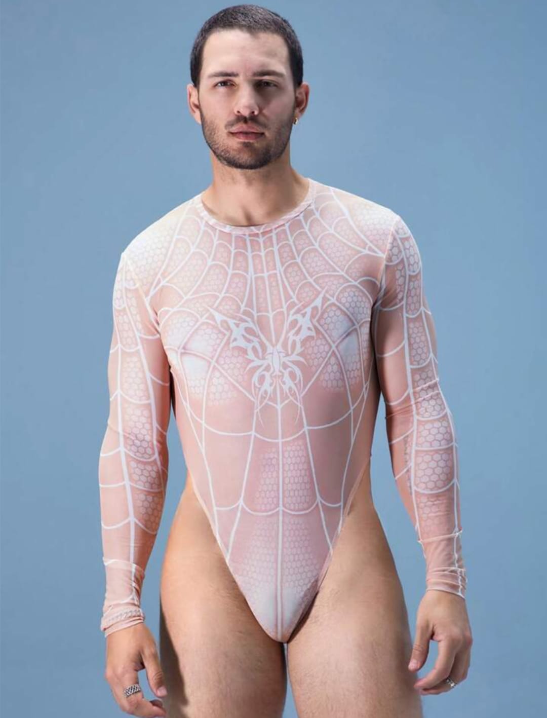 Celestial Web Mesh Bodysuit